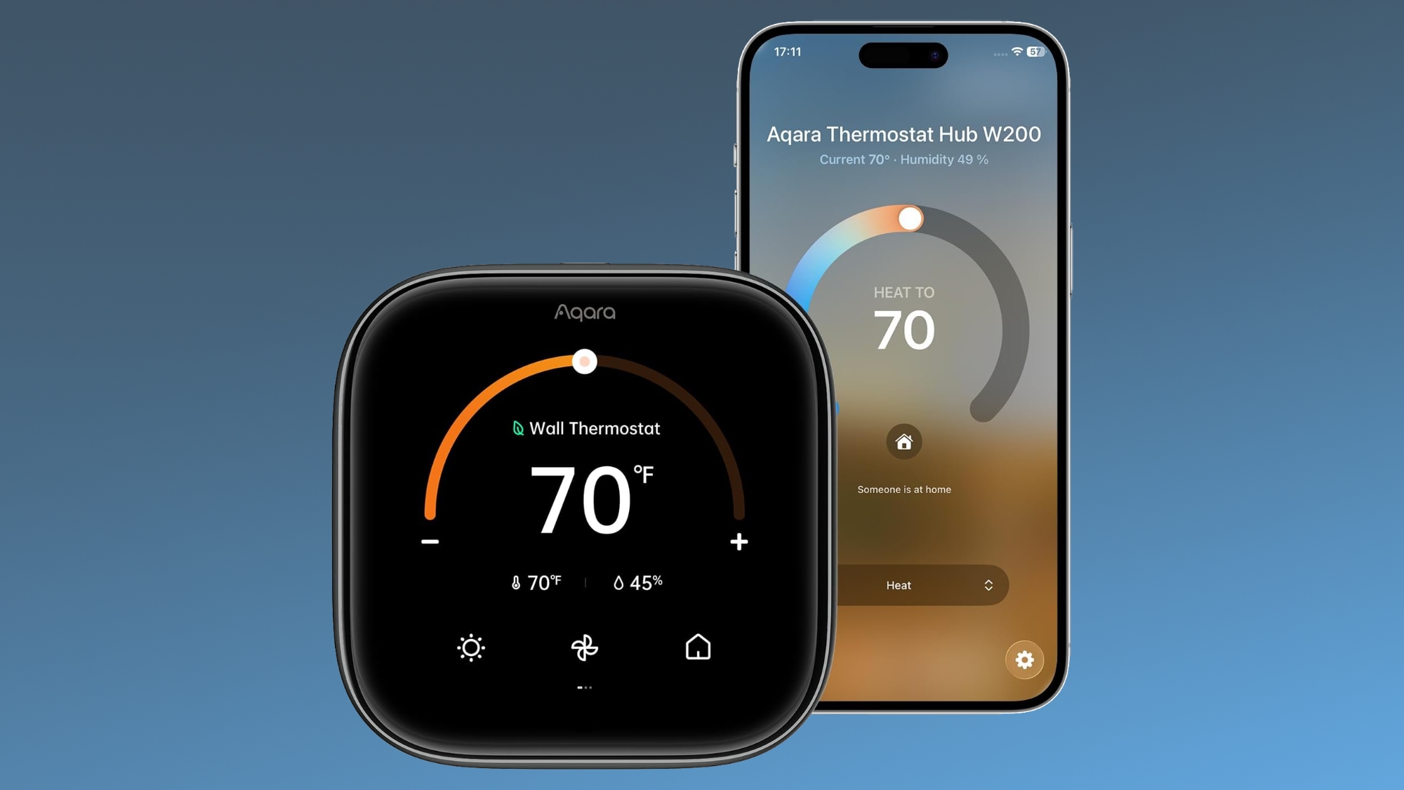 aqara w200 termostat meluncur dengan suhu adaptif apple dan dukungan energi bersih index
