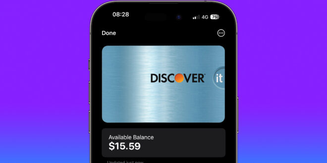 discover dropping two apple wallet features index