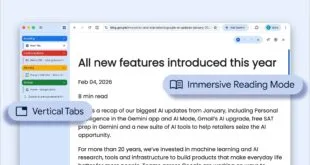 google hadirkan tab vertikal dan peningkatan mode baca di chrome index