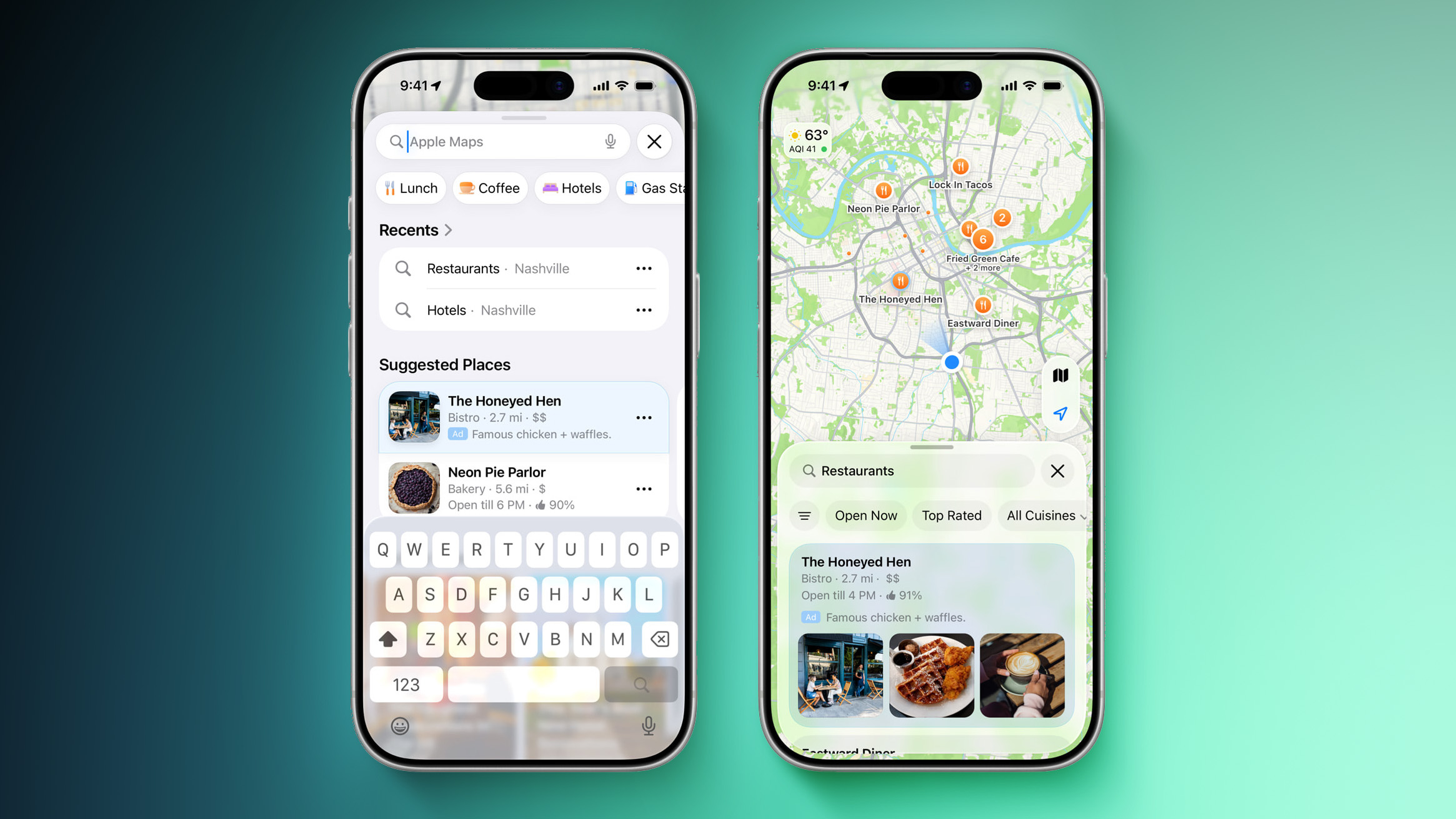 iklan belum ada di aplikasi apple maps tapi segera hadir index